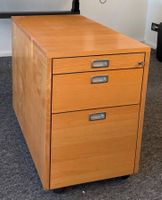 Büro\-Rollcontainer in Buche